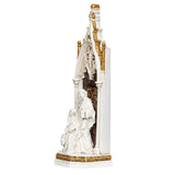 Lighted Holy Family Statue in Window Arch 601296