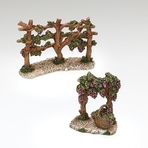 2 piece Vineyard Fence Set by Fontanini Nativities