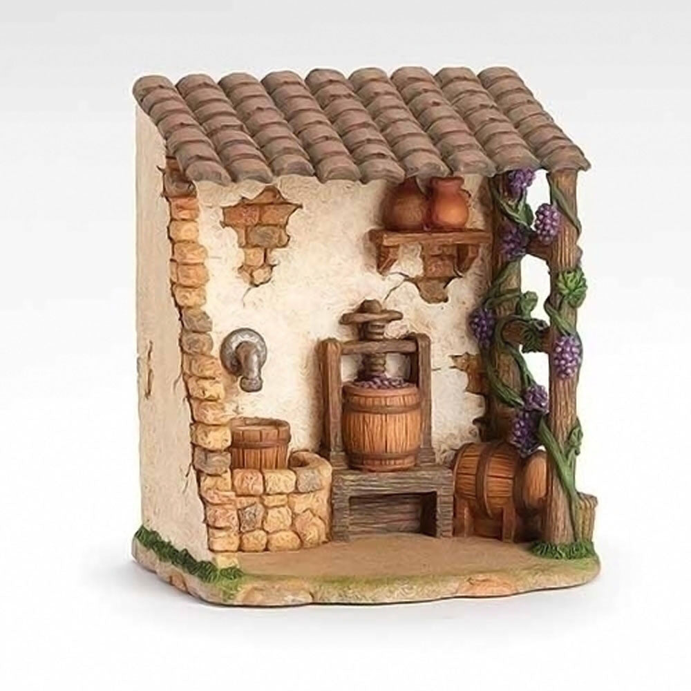 Wine Makers Shop Scene for Fontanini Village 55628