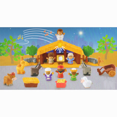 Fisher Price Little People Christmas Nativity Story