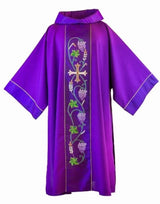 Vines & Wheat Hand Embroidered Dalmatic