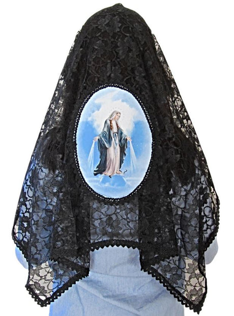 Our Lady's Lace Mantilla for Mass