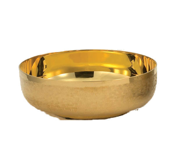 Gold Textured Bowl Paten 300 host 391G