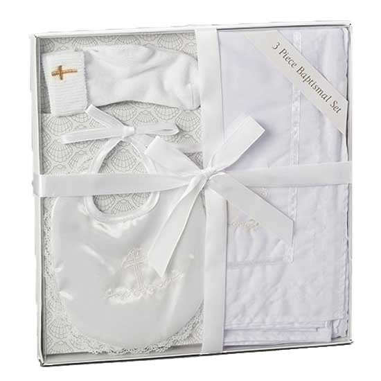 3pc Baptism Accessory Set