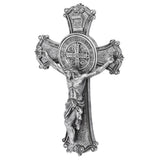 Pewter Finish St. Benedict Crucifix