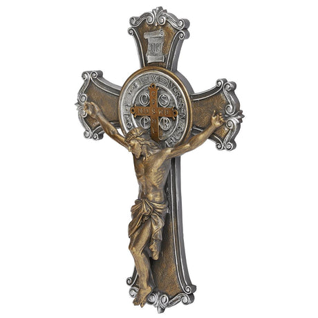 Tu-Tone St. Benedict Crucifix