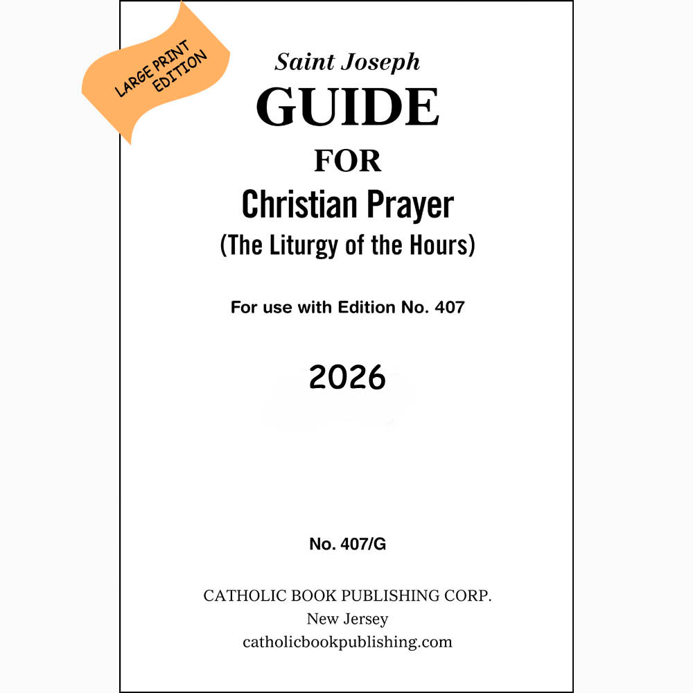 2026 Large Print Christian Prayer Guide
