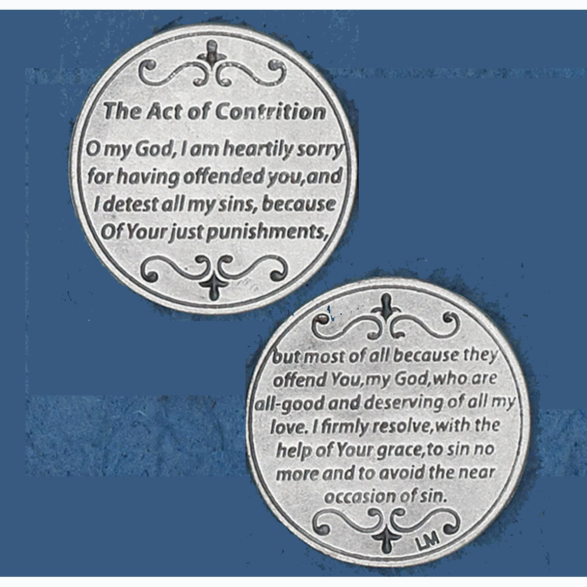 Act of Contrition Coin Loose