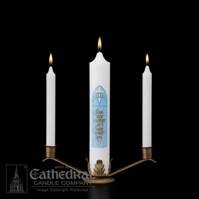 Abiding Love Complete Unity Candle Set