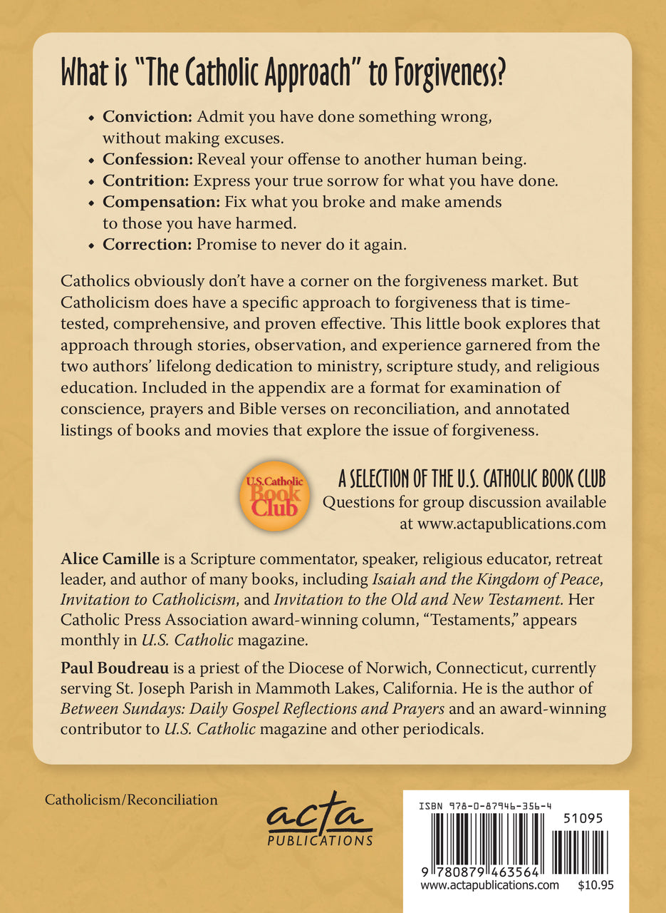 Forgiveness Book: A Catholic Approach