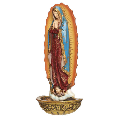 Our Lady of Guadalupe Holy Water Font 62821