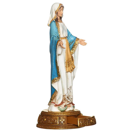 Our Lady of Grace Statue with Prayer Drawer