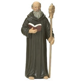 St Benedict 3.5 inch boxed figure and holy card