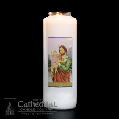 6 day St Joseph Devotional Candle 2108