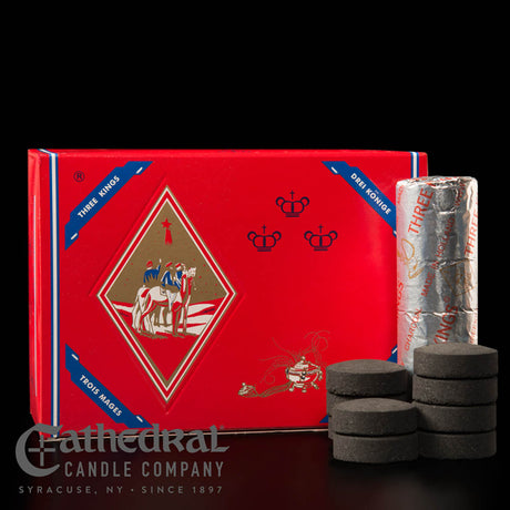 Three Kings Charcoal 100 Tab Box  91100301