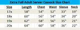 Extra Comfort Adult Server or Priest Cassocks 217