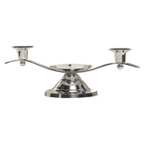 Silver Finish Unity Wedding Candle Holder