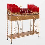 Votive Light Stand Combination Scroll Design in 3 Sizes