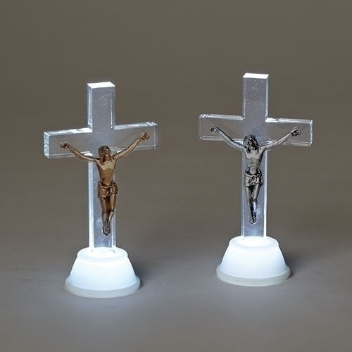 LED Clear Acrylic Crucifix Nightlight 46938