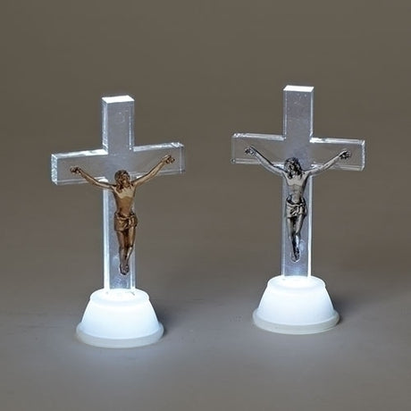 LED Clear Acrylic Crucifix Nightlight 46938