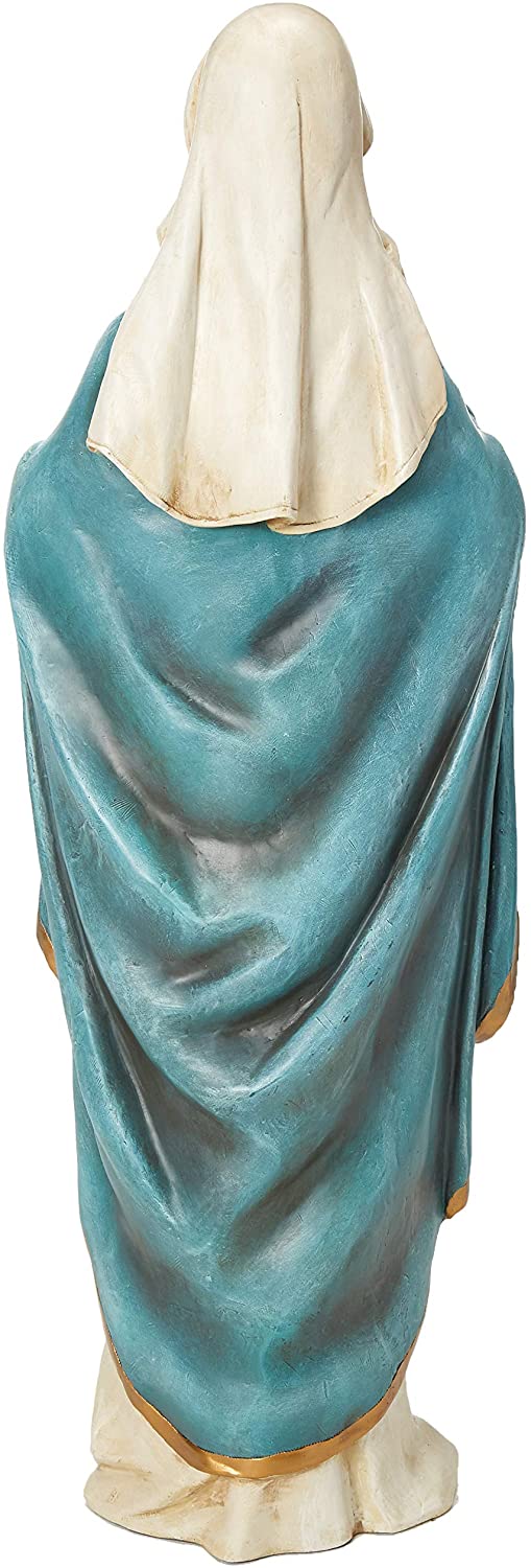 Immaculate Heart of Mary Statue - 36.5 inches tall