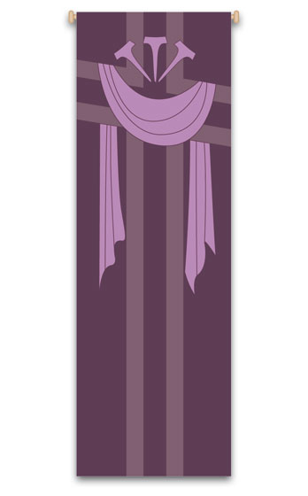 Nails and Shroud Printed Banner no. 7118