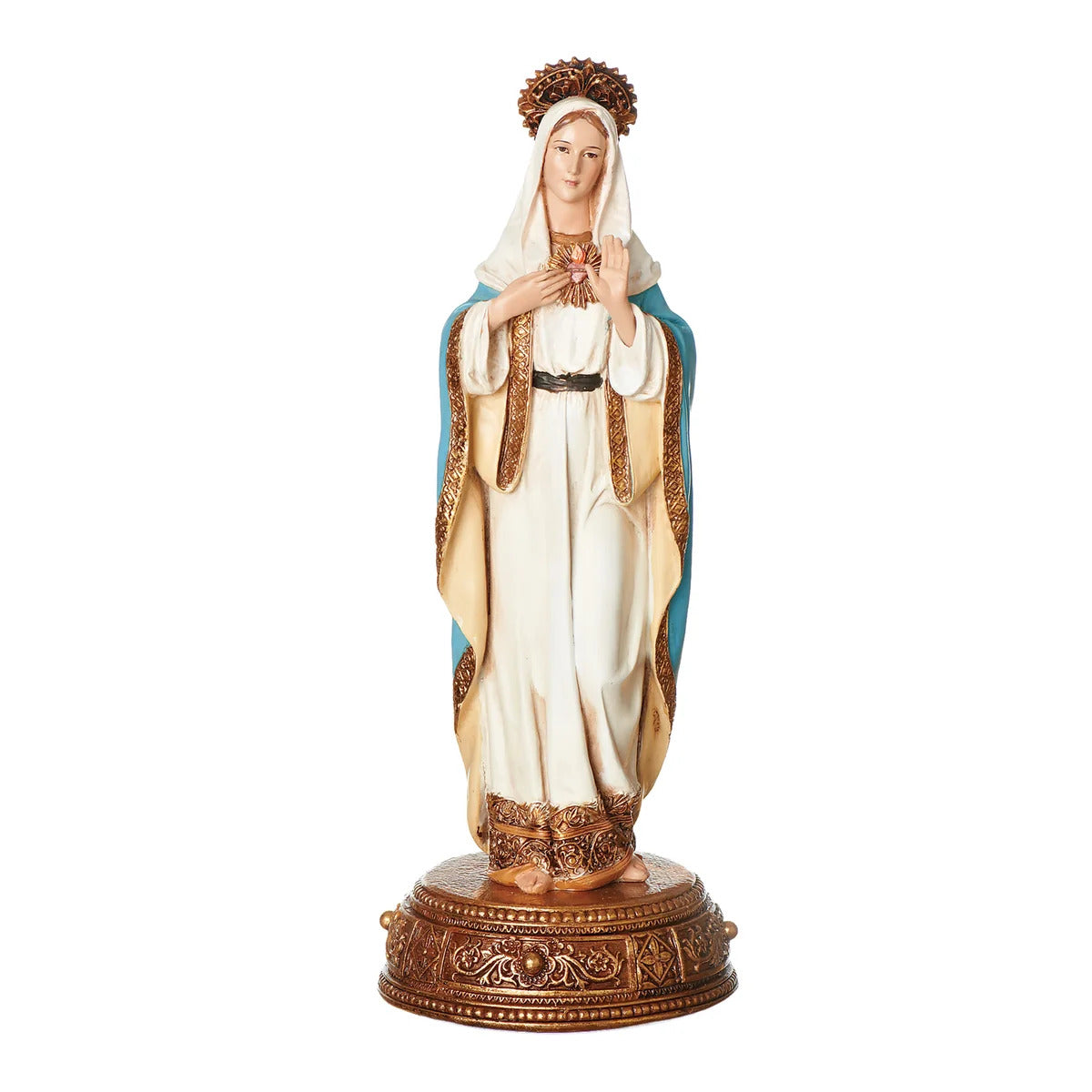 Immaculate Heart of Mary Statue with Prayer Drawer