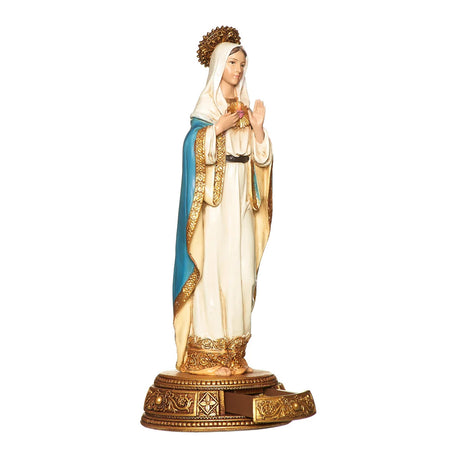 Immaculate Heart of Mary Statue with Prayer Drawer