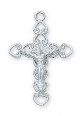 Small Sterling Crucifix for Girls  no. L7057