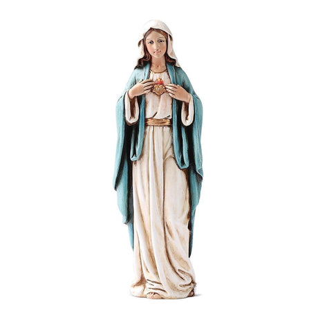 6 inch Immaculate Heart of Mary Statue - from the Joseph Studio Collection