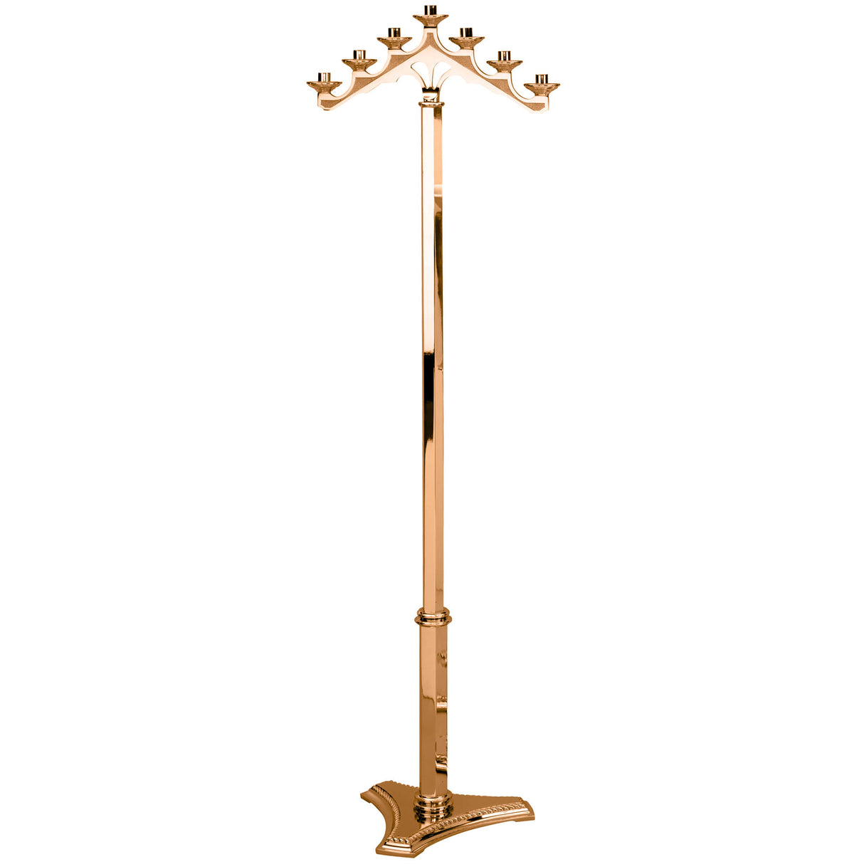 Gothic Floor Candelabra  in 3, 5 or 7 lite versions - no. 499-11