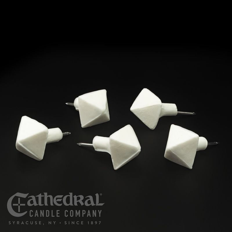 Paschal Candle Incense Nails in White Wax