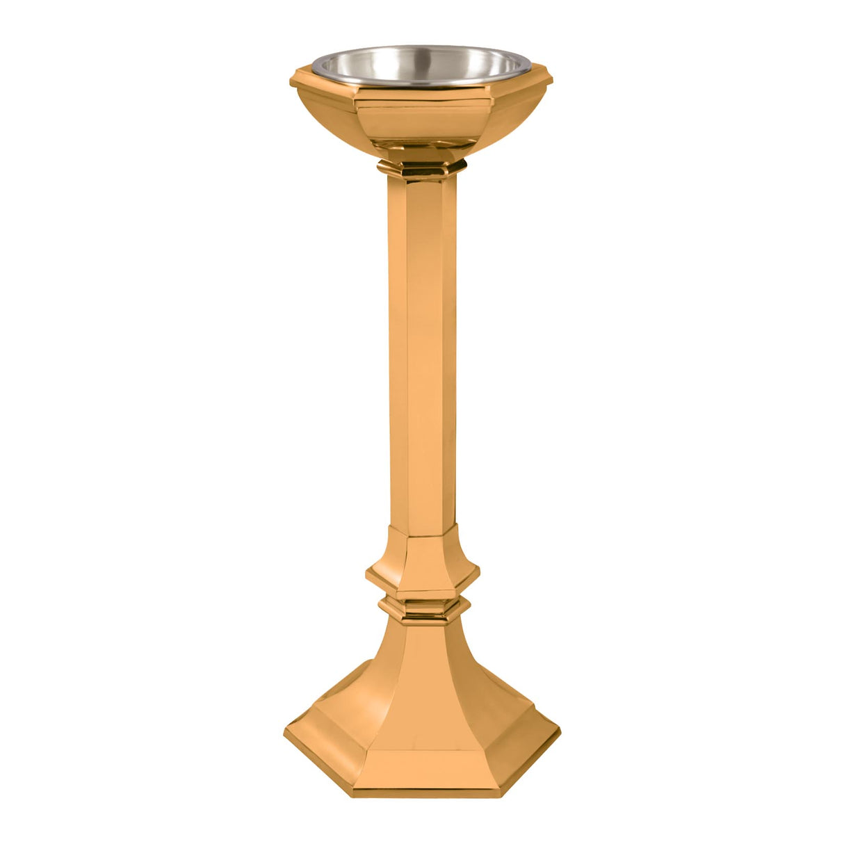 Standing Holy Water Font  with Hexagon Base no. 245-27
