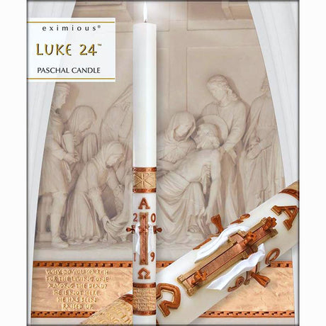 Luke 24 Paschal Candles - All Sizes from Eximious