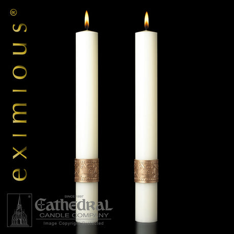 Cross of Erin Complementing Altar Candle Sets (2ct)