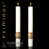 Luke 24 Complementing Altar Candle Sets - 2 piece set