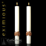 Mount Olivet Complementing Altar Candle Set- 2 piece set