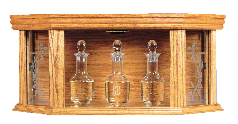 Free Standing or Wall Mount Ambry in 2 Sizes- 52AMB12