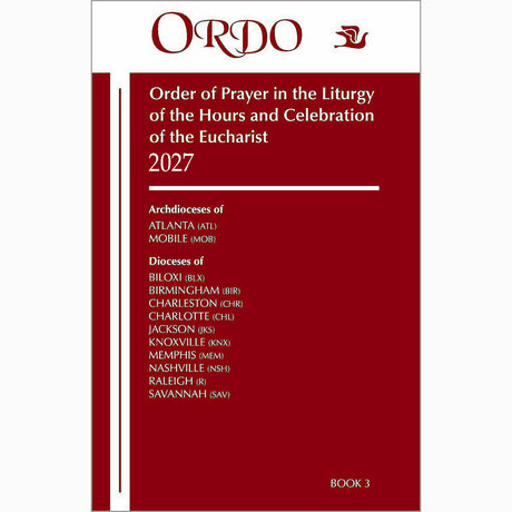 ORDO Book no 3  - Atlanta Archdiocese Edition for 2027