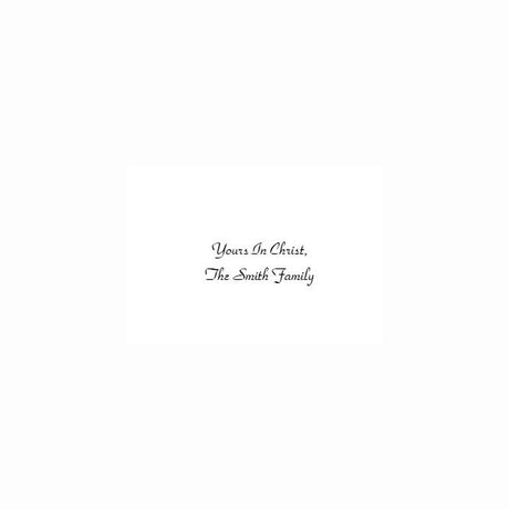 Premier Priest Madonna & Child Custom Christmas Mass Cards 50ct
