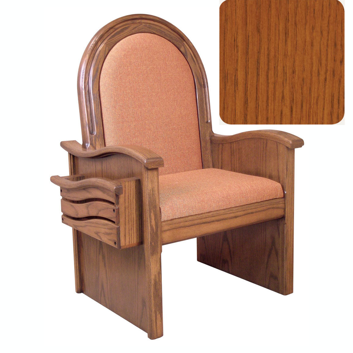 Sunset 46 inch Roman Side Chair 688S